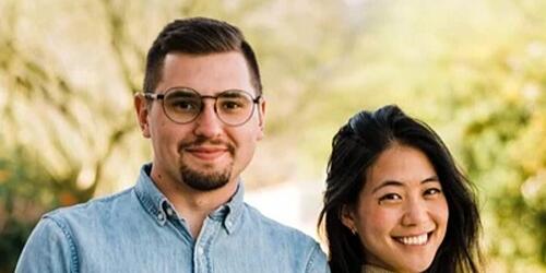 Ethan Kellough and Dana Kim